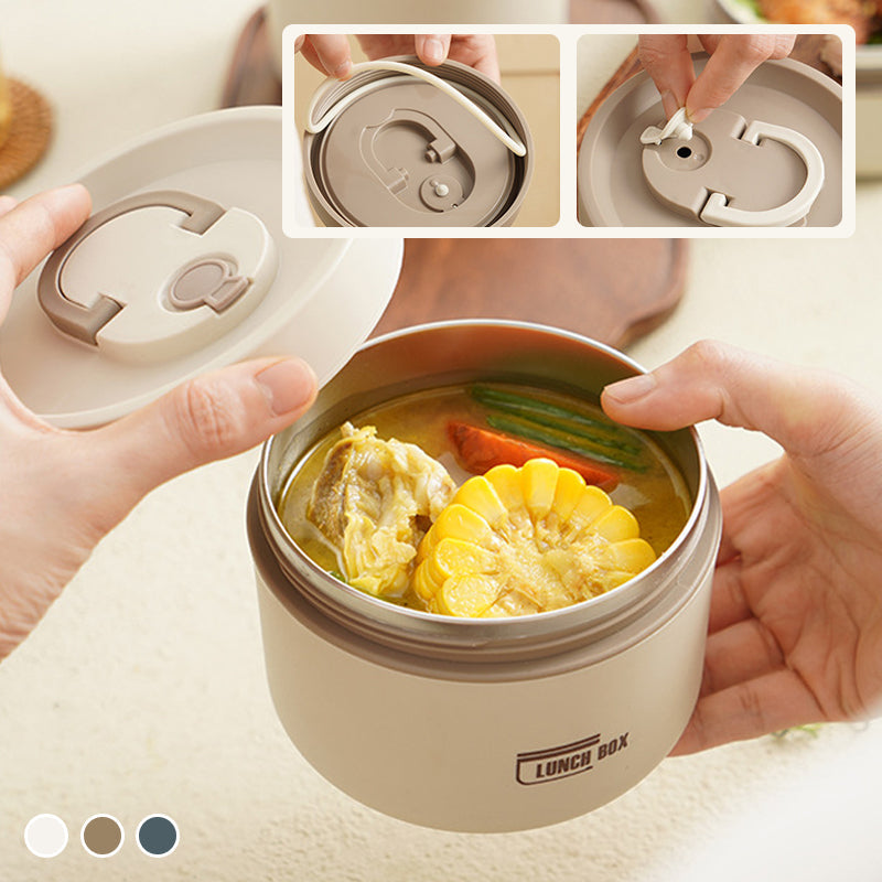Praktyczny lunchbox termiczny z izolacją wielowarstwową