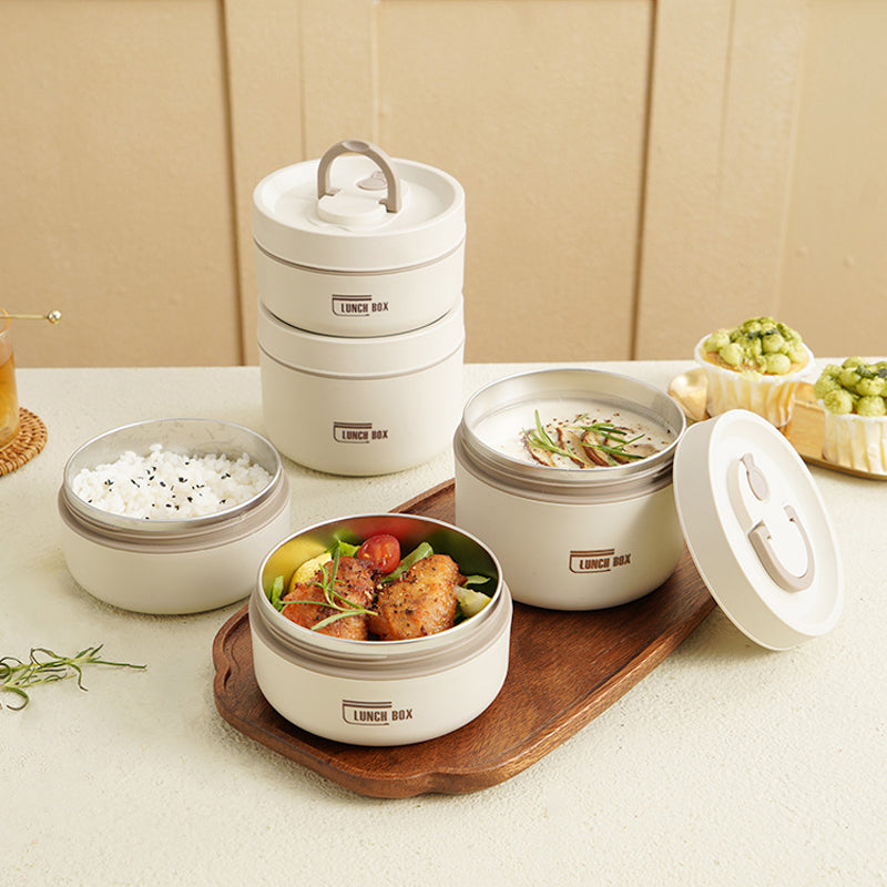 Praktyczny lunchbox termiczny z izolacją wielowarstwową